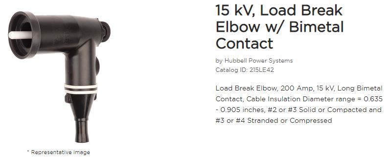 15kv Elbow #2sol